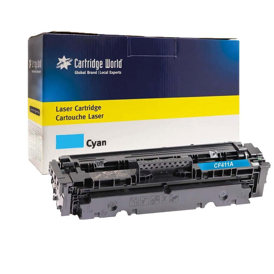 Compatible HP 410A Cyan LaserJet Toner Cartridge (CF411A) - HP Color LaserJet Pro Series Toner Cartridges - HP Color LaserJet Pro mfp M477fnw Toner Cartridges
