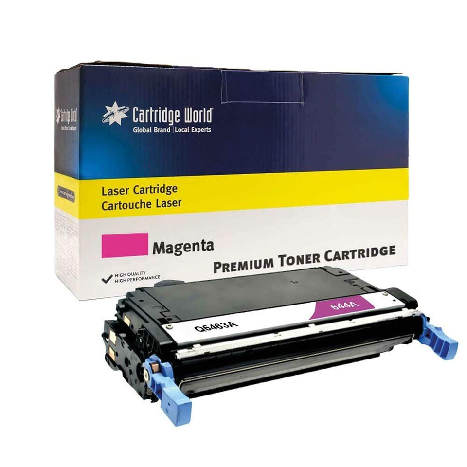 Compatible HP 644A Magenta LaserJet Toner Cartridge (Q6463A) - HP Color LaserJet CM Series Toner Cartridges - HP Color LaserJet CM4730 mfp Toner Cartridges