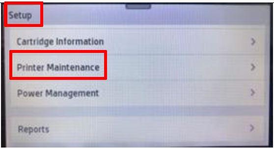 HP Printer Maintenance