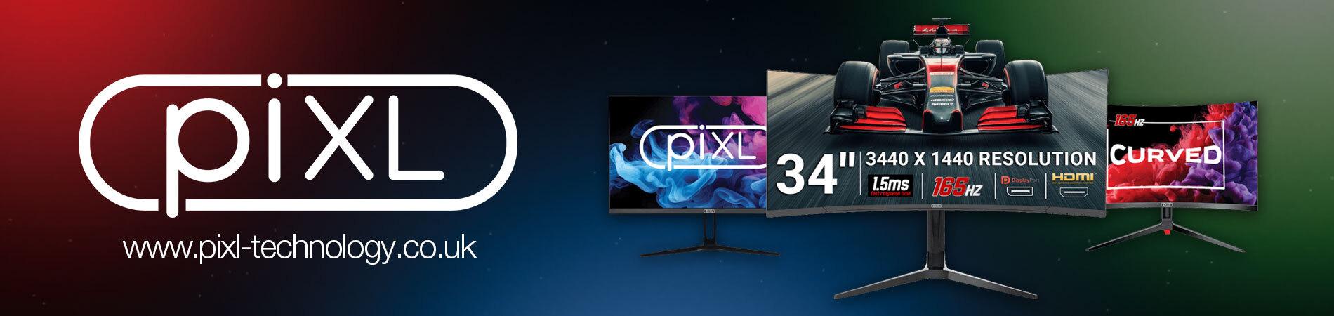 piXL monitors on display