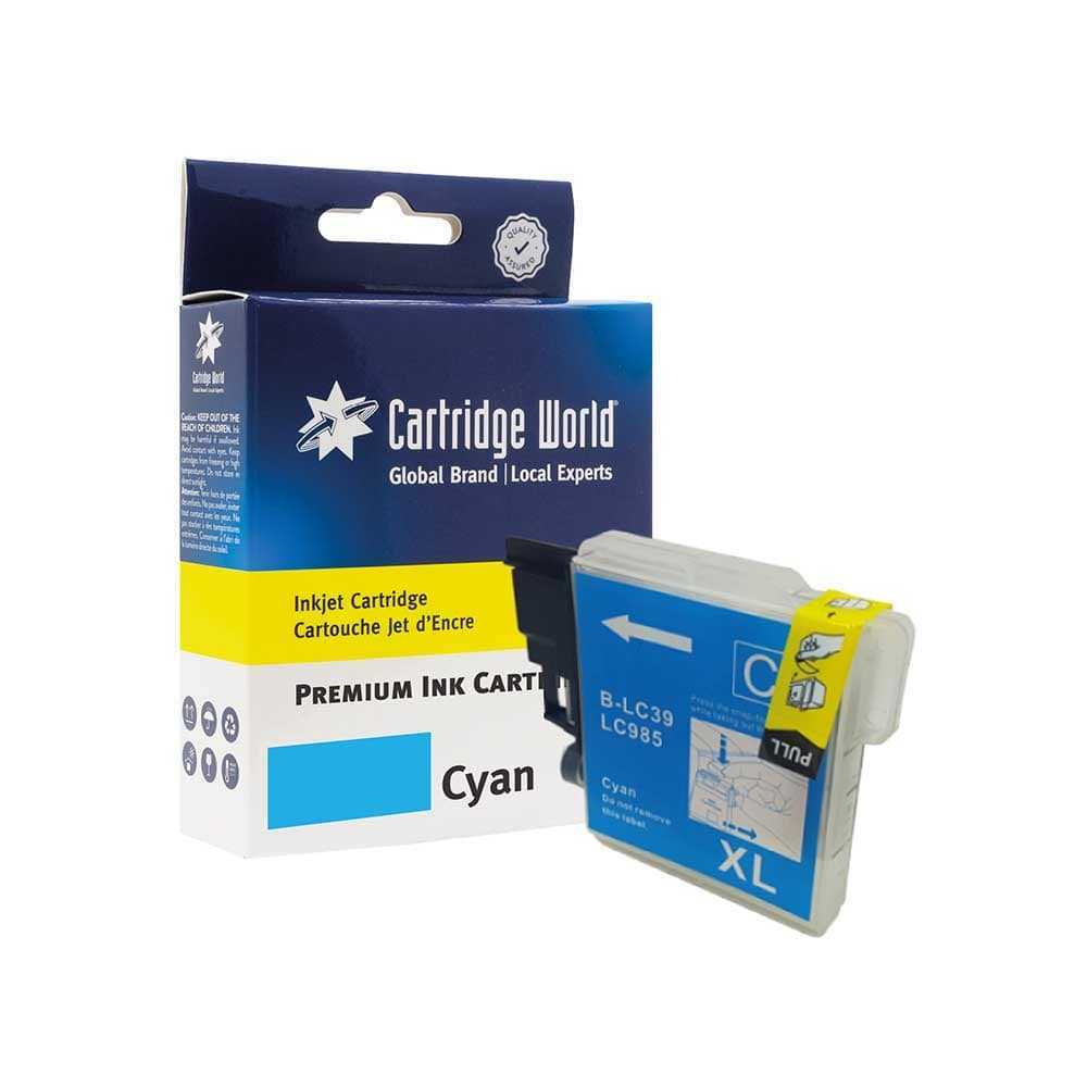 Cartridge World Compatible with Brother LC-985C Cyan Inkjet Cartridge