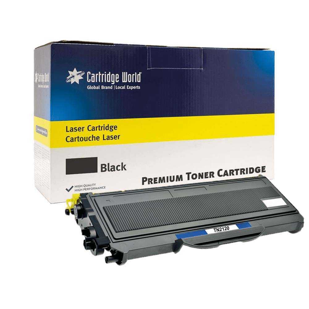 Cartridge World Compatible with Brother TN-2120 Black Toner High Capacity