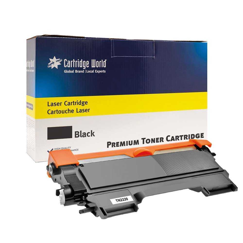 Cartridge World Compatible with Brother TN-2220 Black Toner High Capacity