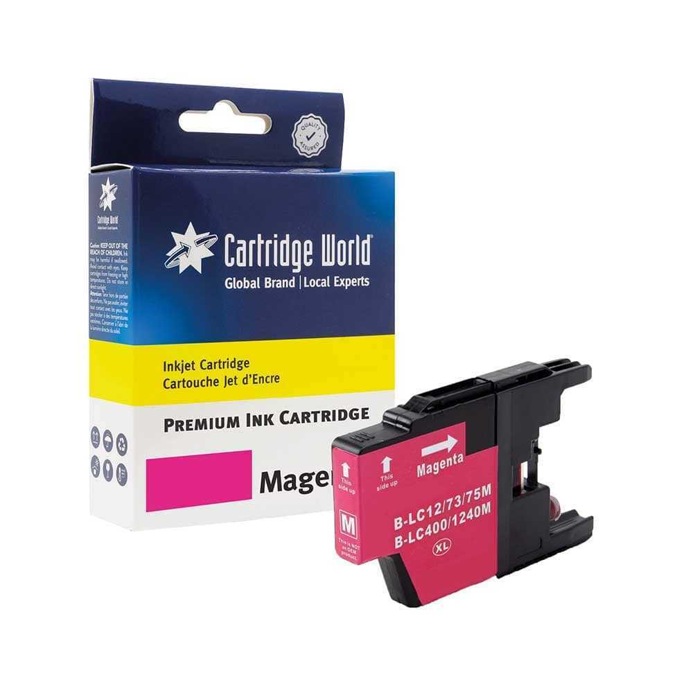Cartridge World Compatible with Brother LC-1240M Magenta Inkjet Cartridge High Capacity