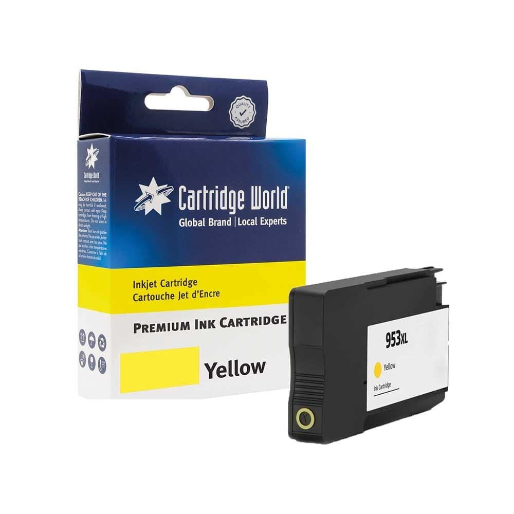 Cartridge World Compatible with HP 953XL High Yield Yellow Inkjet Cartridge F6U18AE