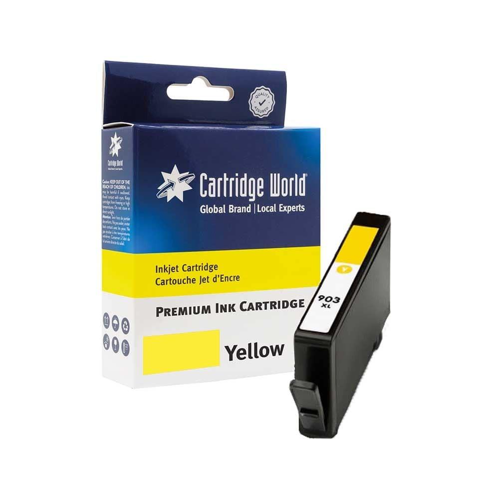 Cartridge World Compatible with HP 903XL High Yield Yellow Inkjet Cartridge T6M11AE