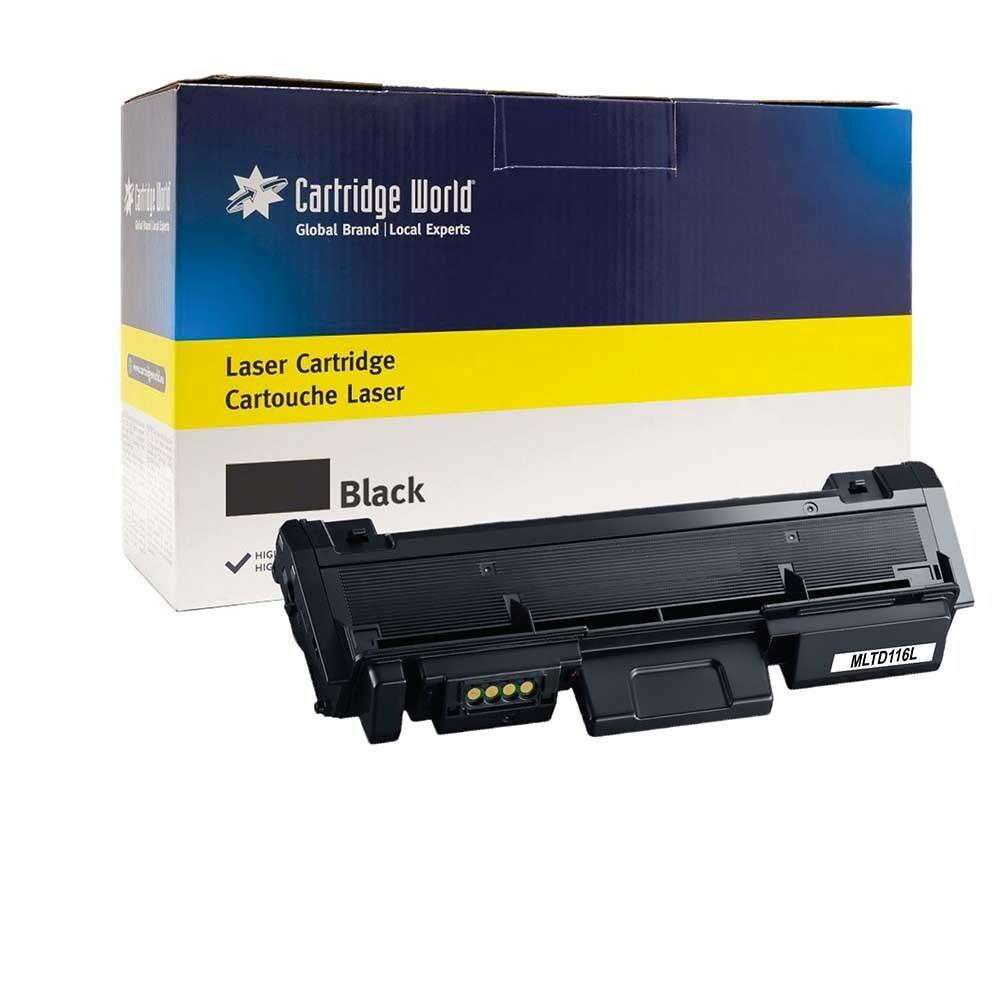 Cartridge World Compatible with Samsung MLT-D116L/ELS Black Toner High Capacity