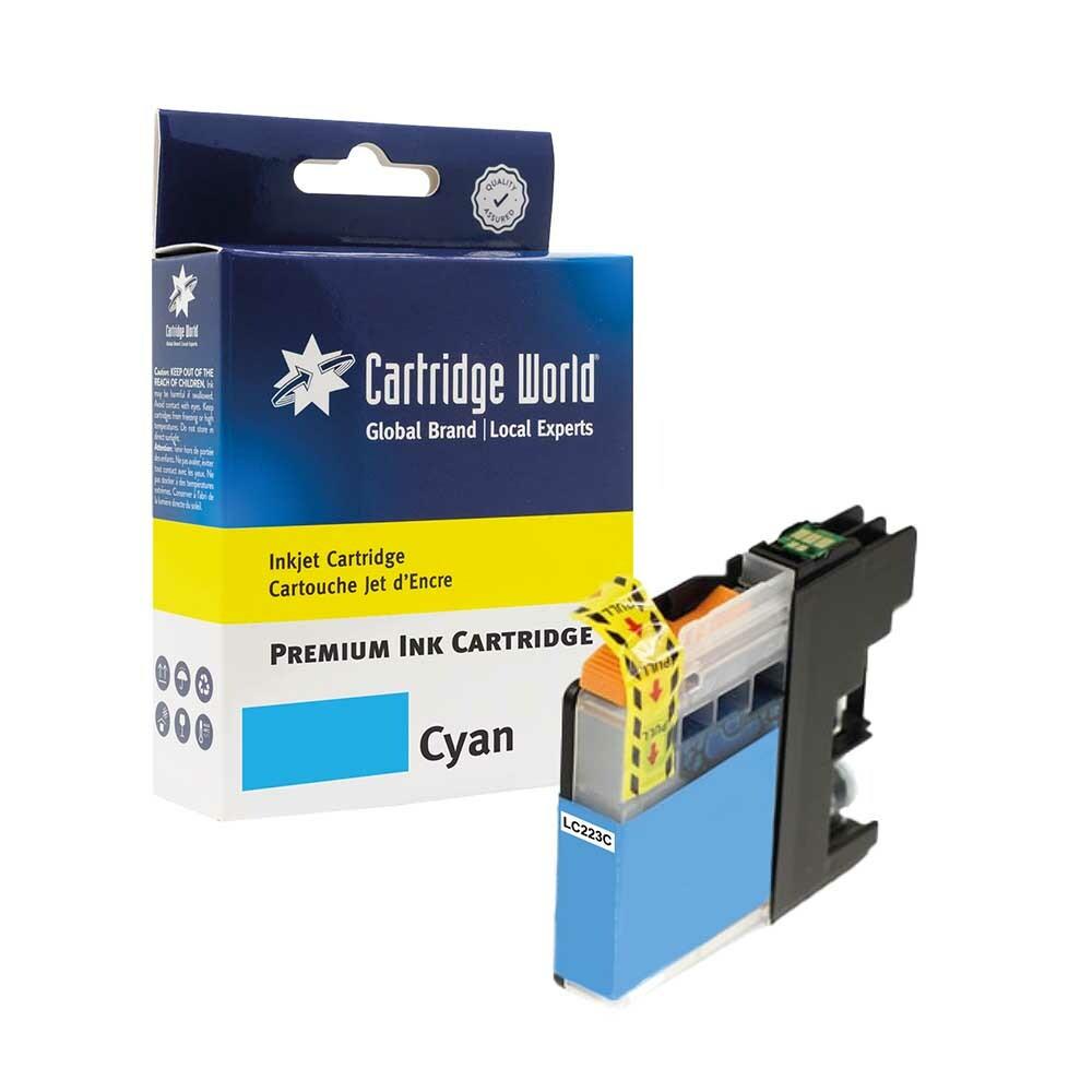 Cartridge World Compatible with Brother LC-223C Cyan Inkjet Cartridge