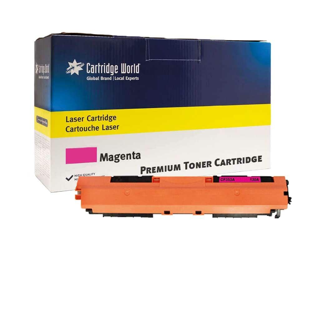 Cartridge World Compatible with HP 130A Magenta LaserJet Toner Cartridge CF353A