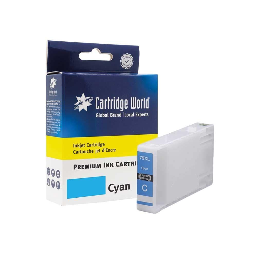 Cartridge World Compatible with Epson Cyan 79XL Inkjet Cartridge C13T79024010