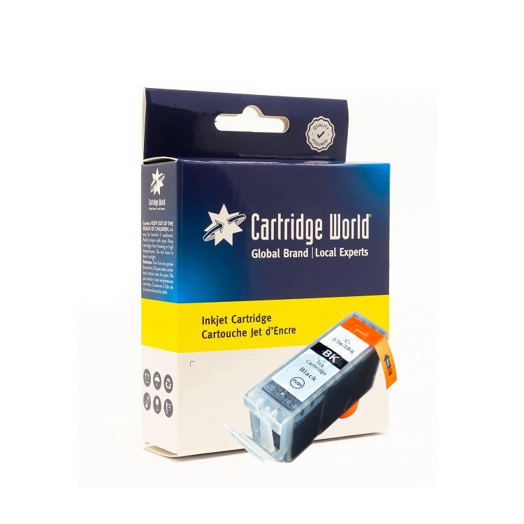 Cartridge World Compatible with Canon BCI-3eBk Black Inkjet Cartridge (4479A002)