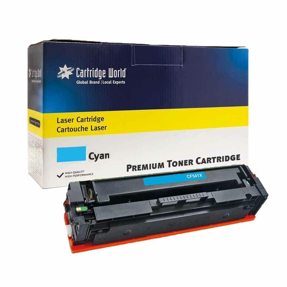 Cartridge World Compatible with HP 203X Original Cyan LaserJet Toner CF541X