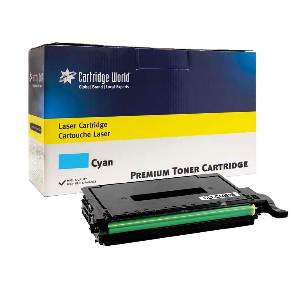 Cartridge World Compatible with Samsung CLT-C6092S/ELS Cyan Toner