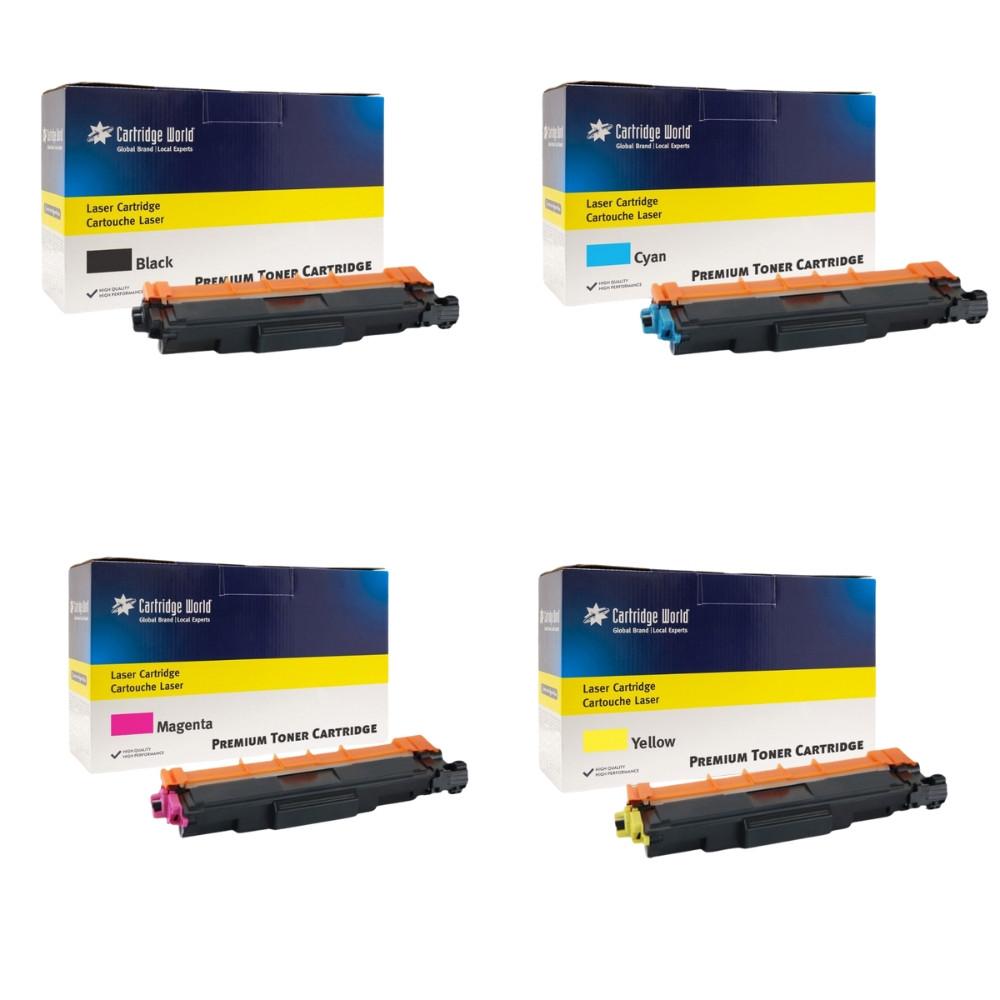 Cartridge World Compatible with Brother TN-243BKCMY Multipack