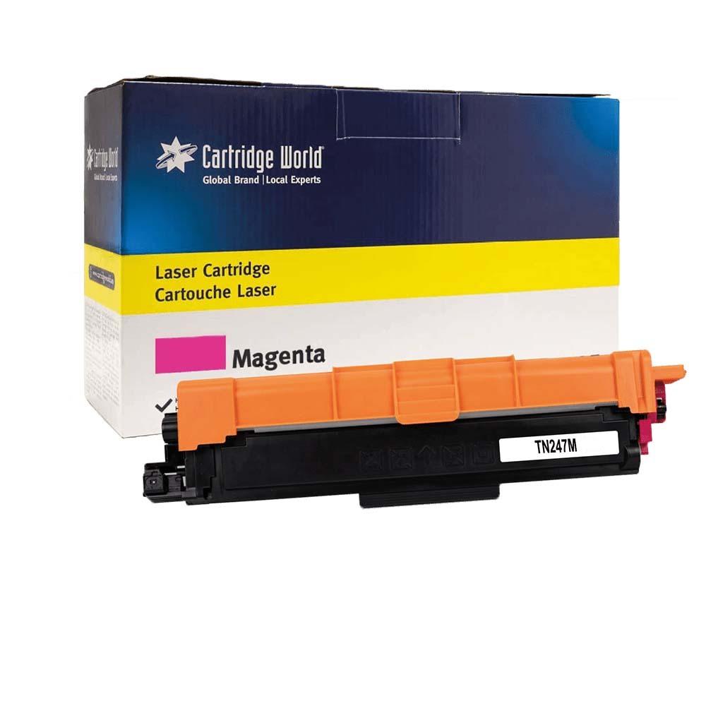 Cartridge World Compatible with Brother TN-247 Magenta Toner