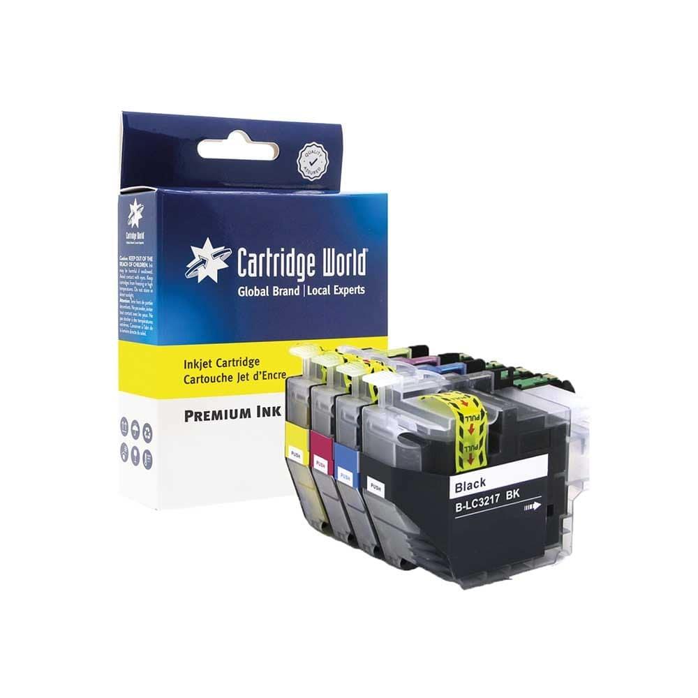 Cartridge World Compatible with Brother LC-3217 Multipack Inkjet Cartridges