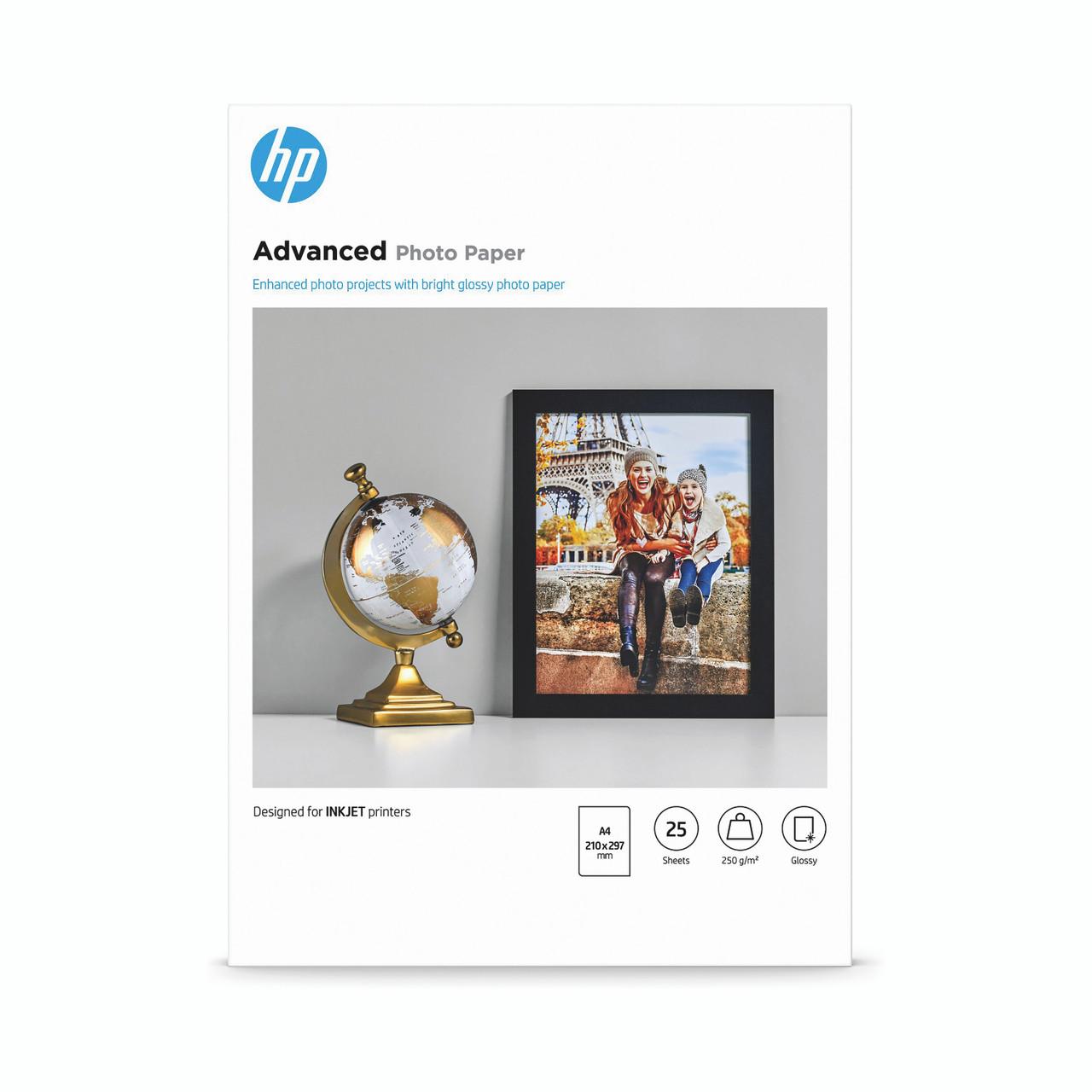 Pht Sheet HP Pht PPR Glssy 250GSM A4 25SHEETS | Cartridge World