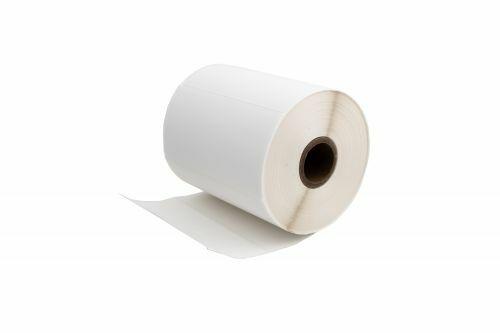 Cartridge World Compatible Zebra White Large Shipping Paper Labels Roll 500 pcs ZA4X6-500