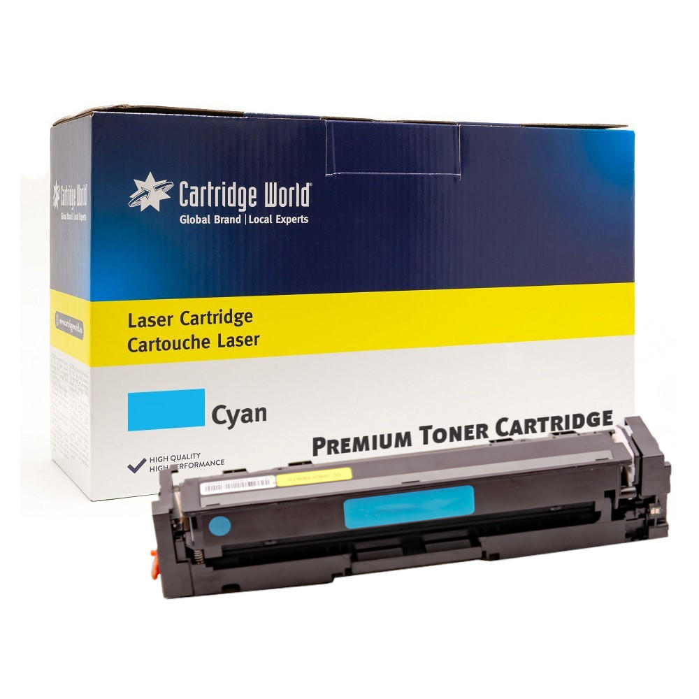 Cartridge World Compatible with HP 207A Cyan Toner Cartridge (W2211A)
