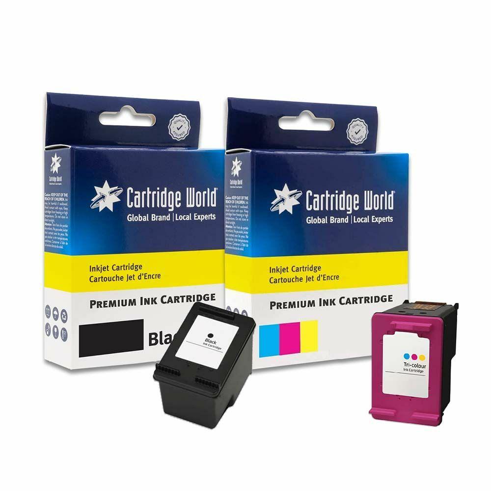 Cartridge World Compatible HP305XL High Capacity Black and Tri-Colour ink Cartridge Pack 6ZA94AE