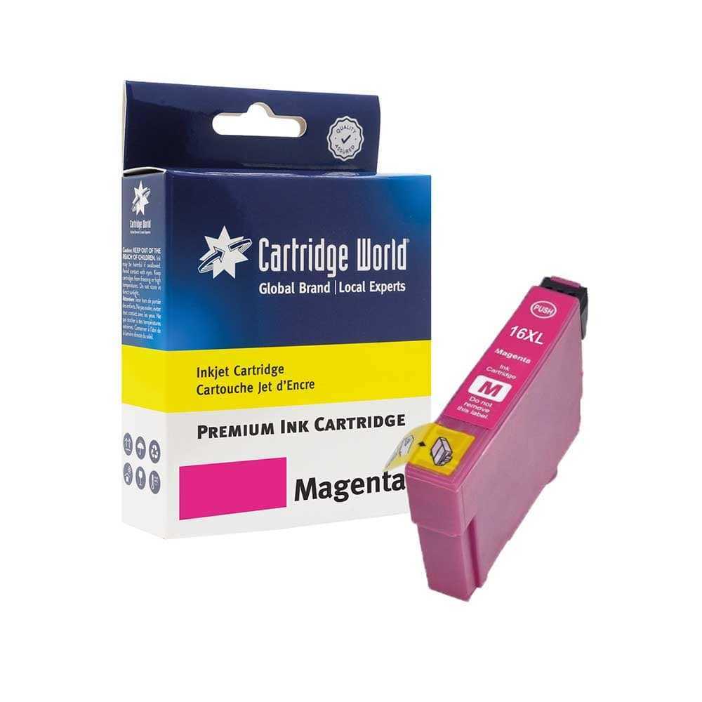 Cartridge World Compatible with Epson Magenta 16XL C13T16334010