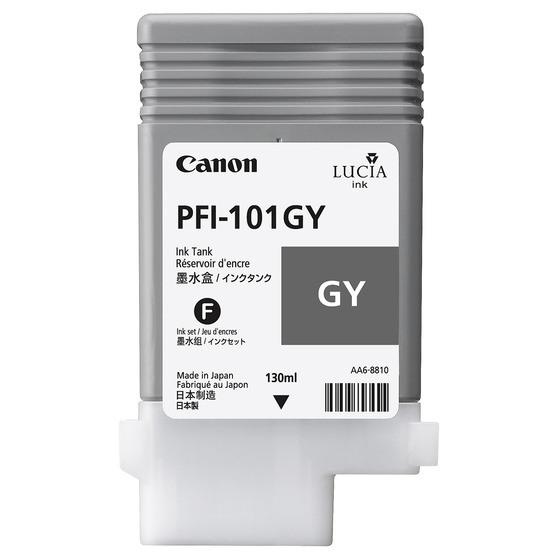 Canon PFI-101GY Ink Cartridge Original Grey