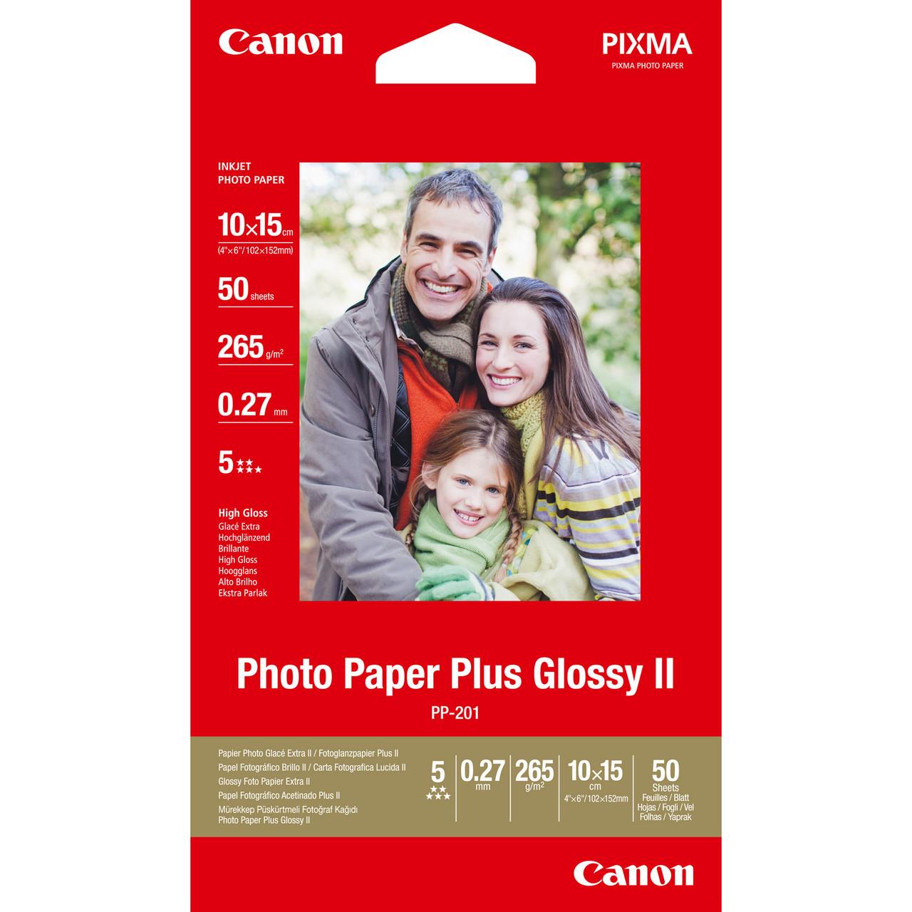 Canon PP-201 photo paper Red High-gloss