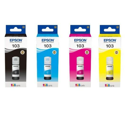 Epson 103 4 Colour Ink Bottle Multipack