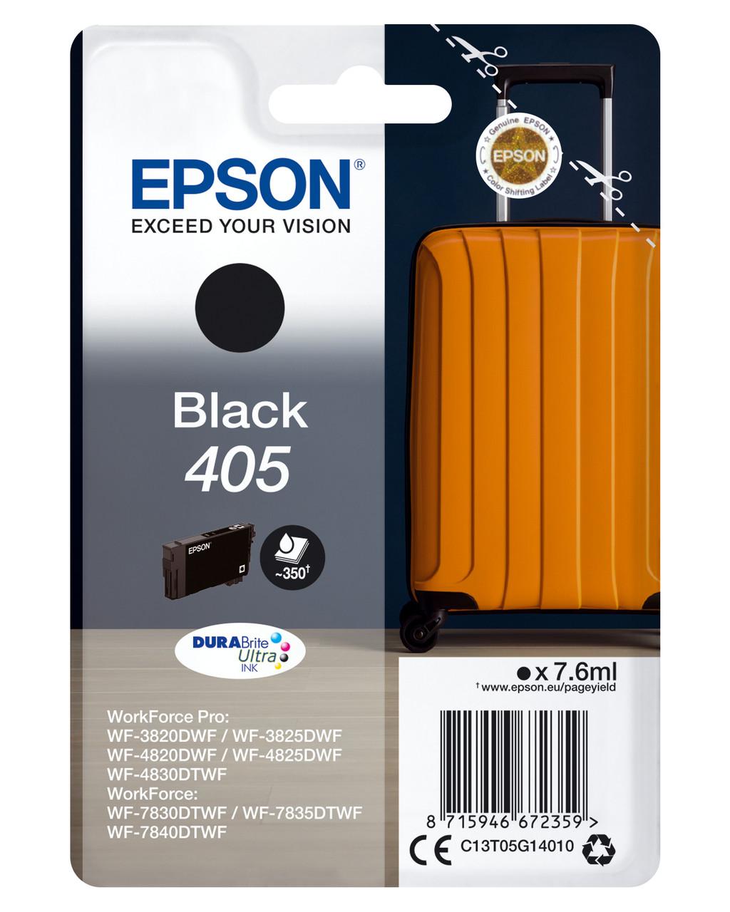Epson 405 Durabrite Black Ink Inkjet Suitcase