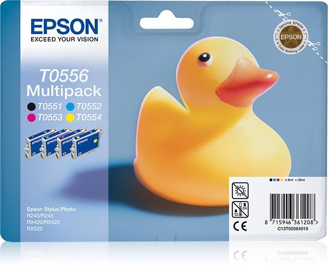 Epson Duck Multipack 4-colours T0556