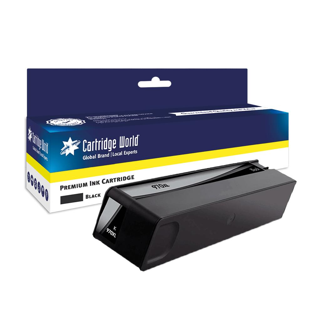 Cartridge World Compatible with HP 970XL High Yield Black Inkjet Cartridge CN625AE