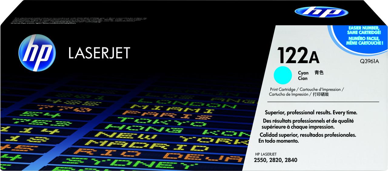 HP 122A Original Cyan Toner Cartridge