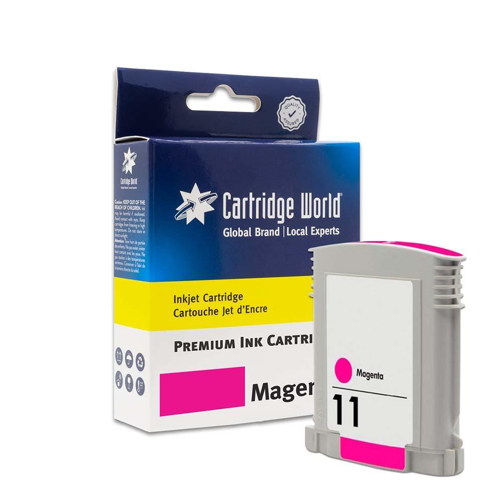 Cartridge World Compatible with HP 11 Magenta Inkjet Cartridge C4837AE