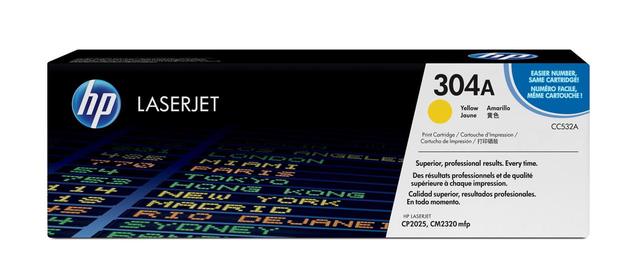 HP 304A Original yellow Toner Cartridge