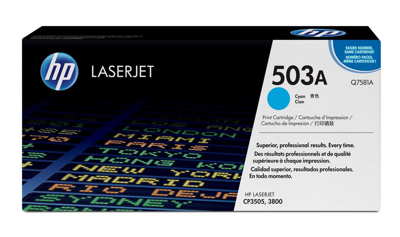 HP 503A Original Cyan Toner Cartridge