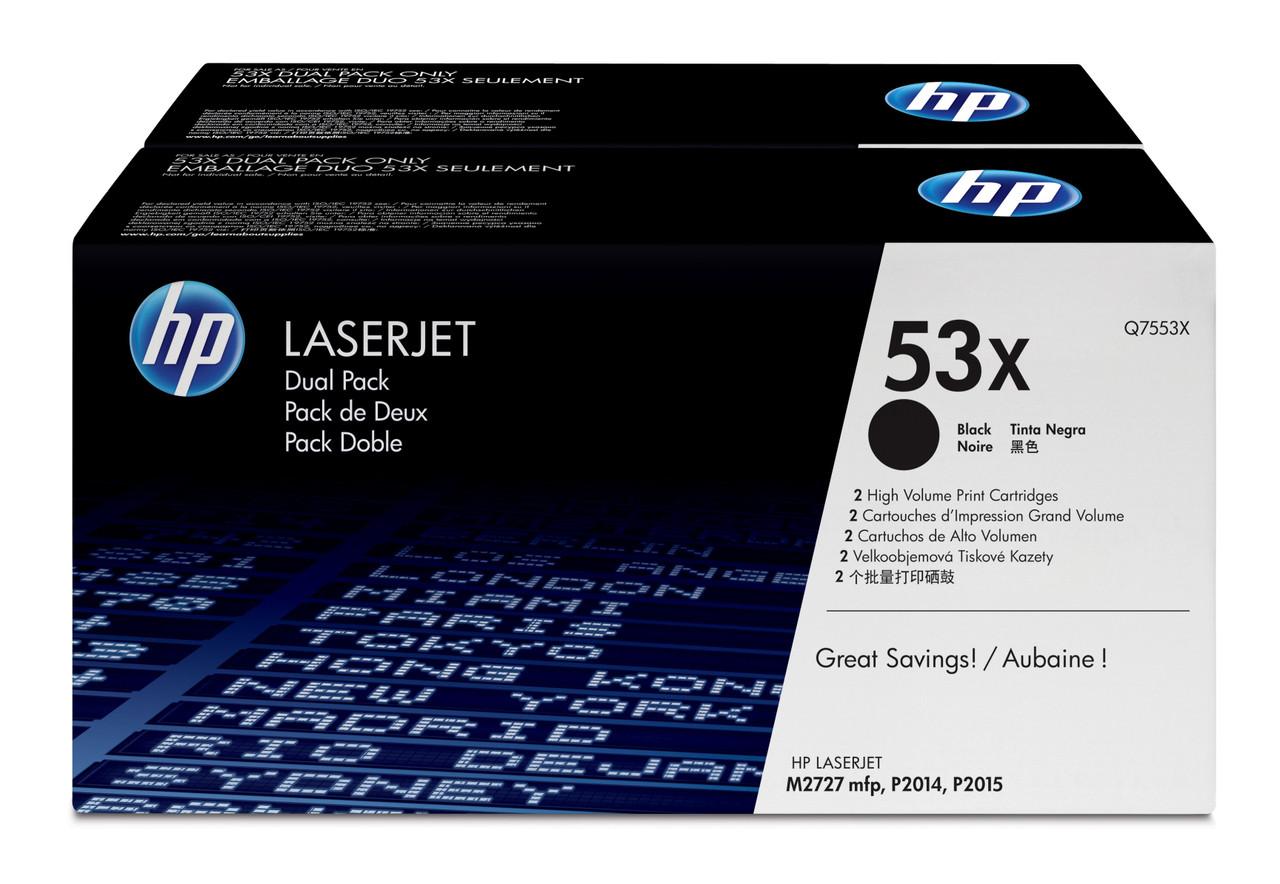 HP 53X Original Black 2 pc(s)