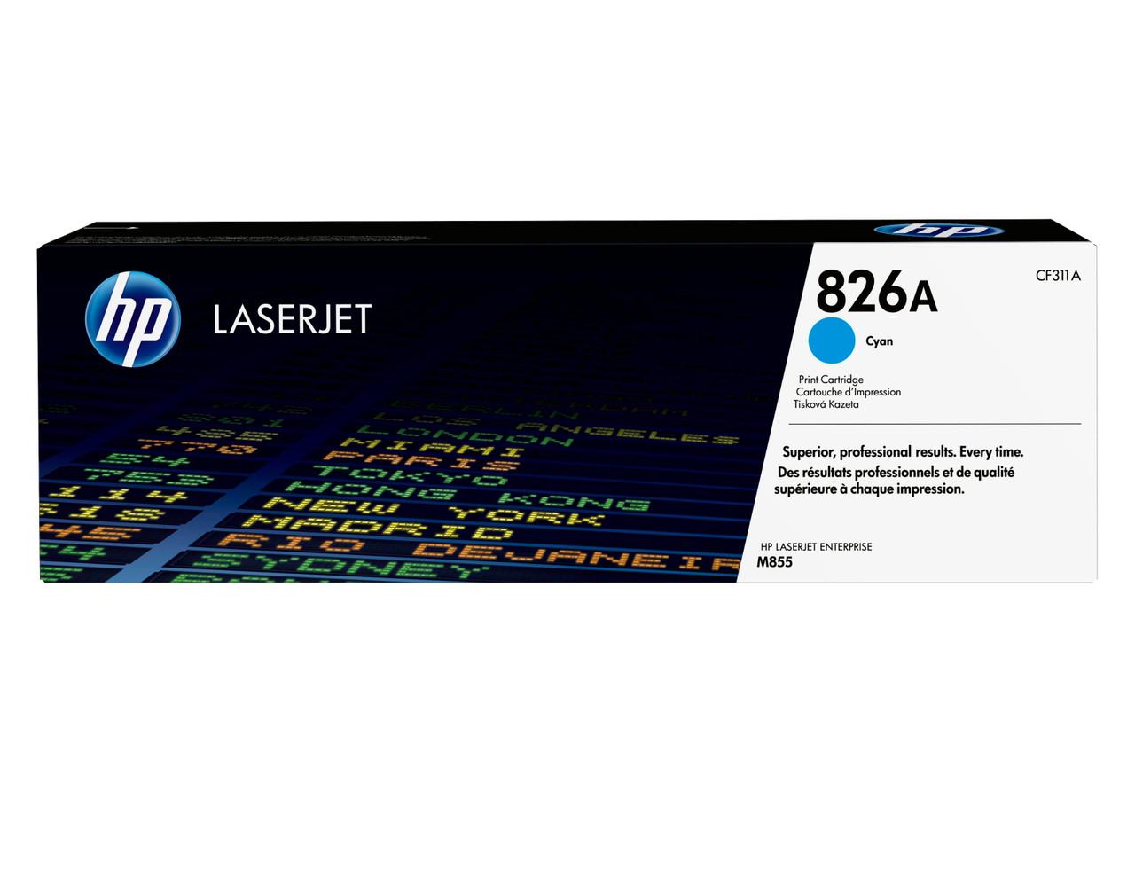 HP 826A Original Cyan Toner Cartridge