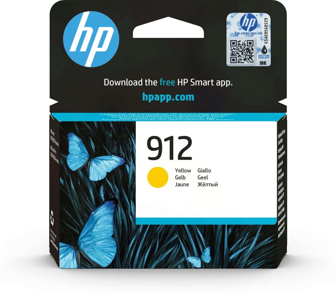 HP 912 Original Yellow Ink Cartridge (3YL79AE)