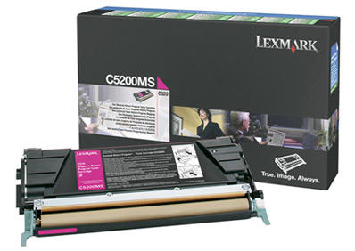 Lexmark C5200MS toner cartridge Original Magenta
