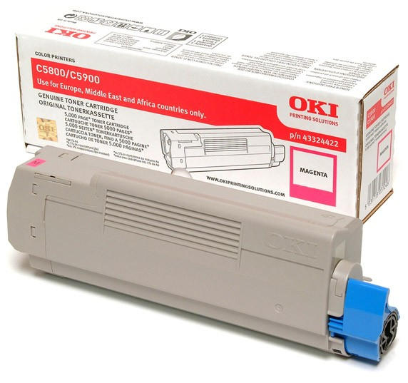 Oki OKI 43324422 Original magenta Toner Cartridge