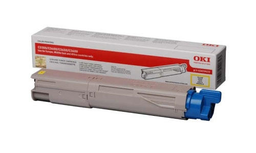 OKI 43459433 Toner Cartridge Original Yellow