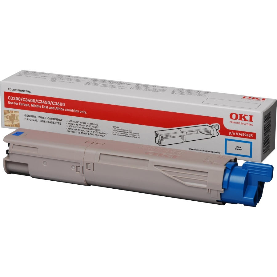 Oki OKI 43459435 toner cartridge Original Cyan