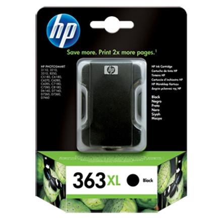 HP Original HP 363XL Black Ink Cartridge (C8719EE)