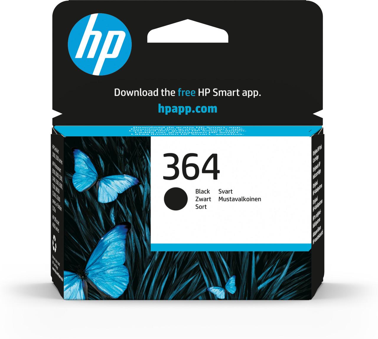 HP Original HP 364 Black Ink Cartridge (CB316EE)