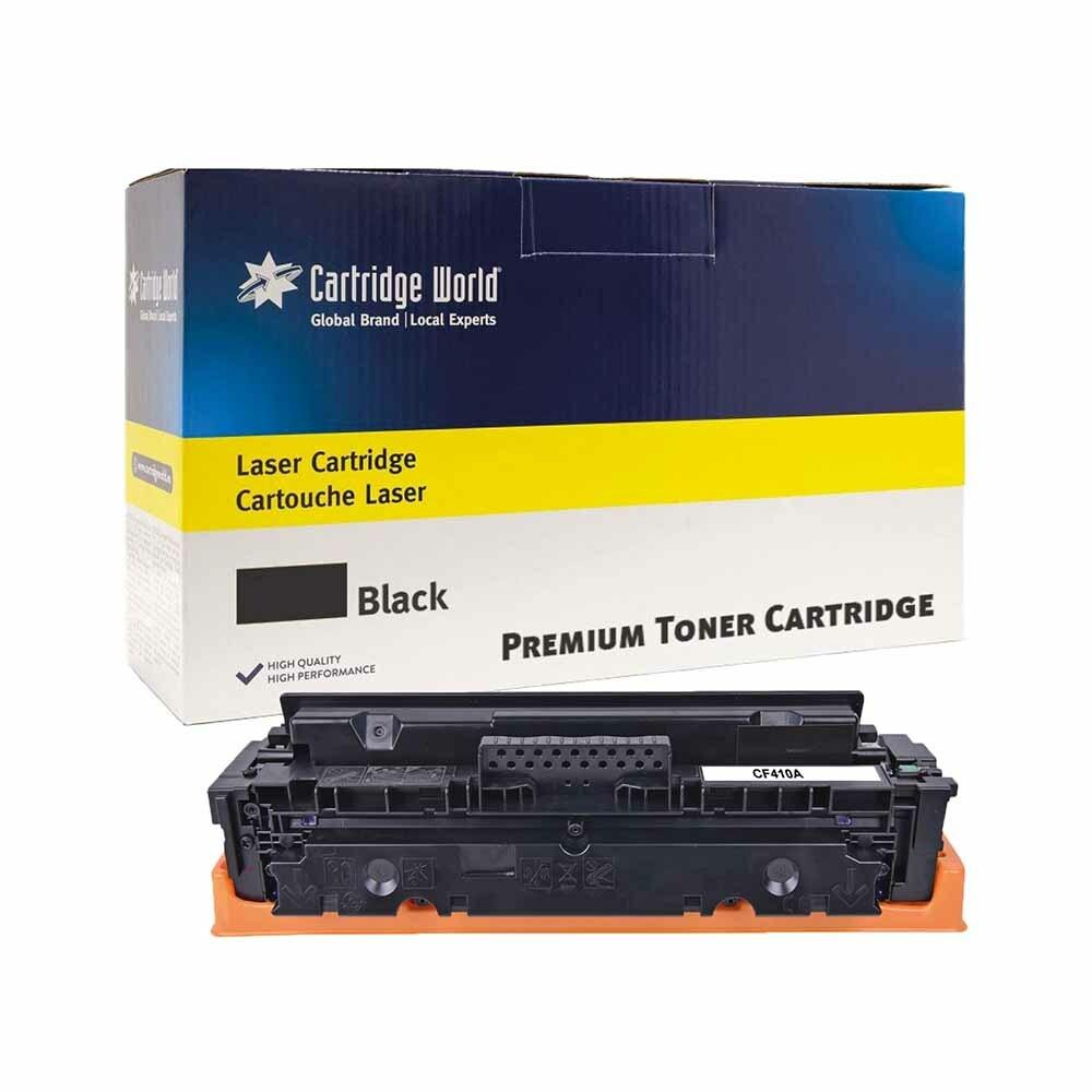 Cartridge World Compatible with HP 410A Black LaserJet Toner Cartridge CF410A