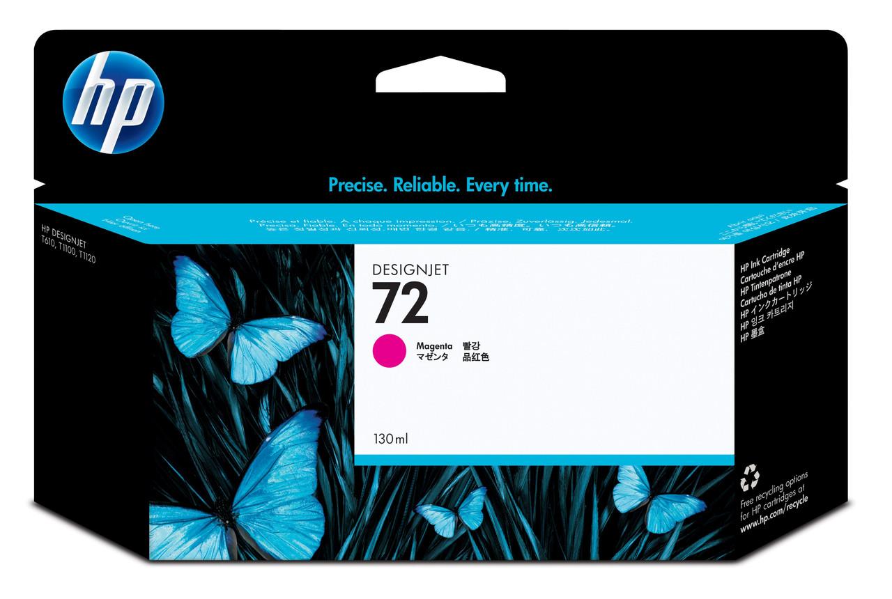 HP Original HP 72 Magenta Ink Cartridge (C9372A)