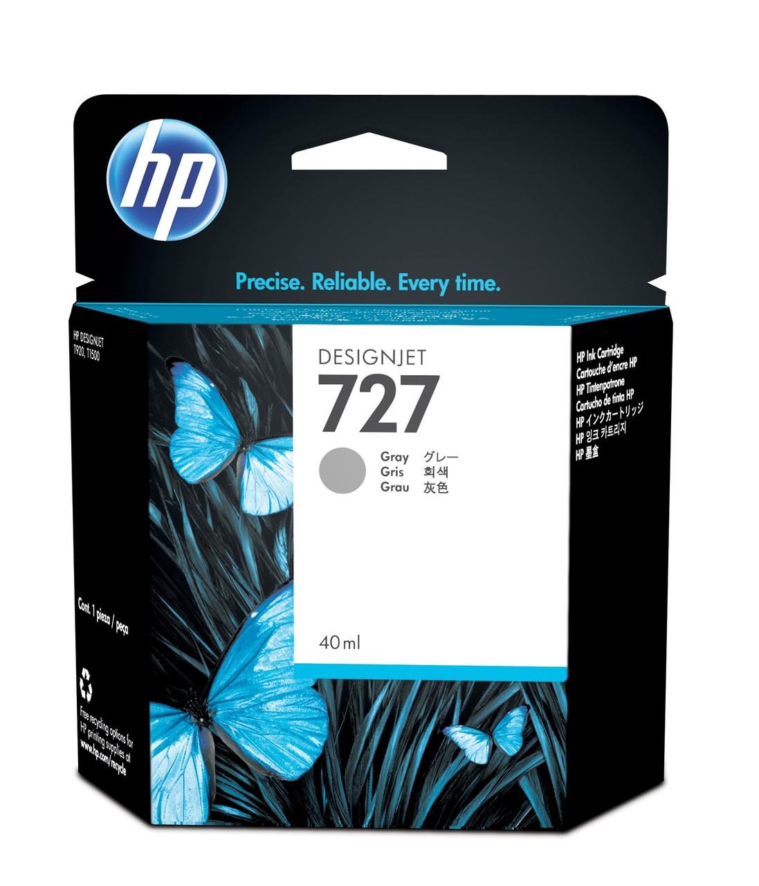 HP Original HP 727 Grey Ink Cartridge (B3P18A)