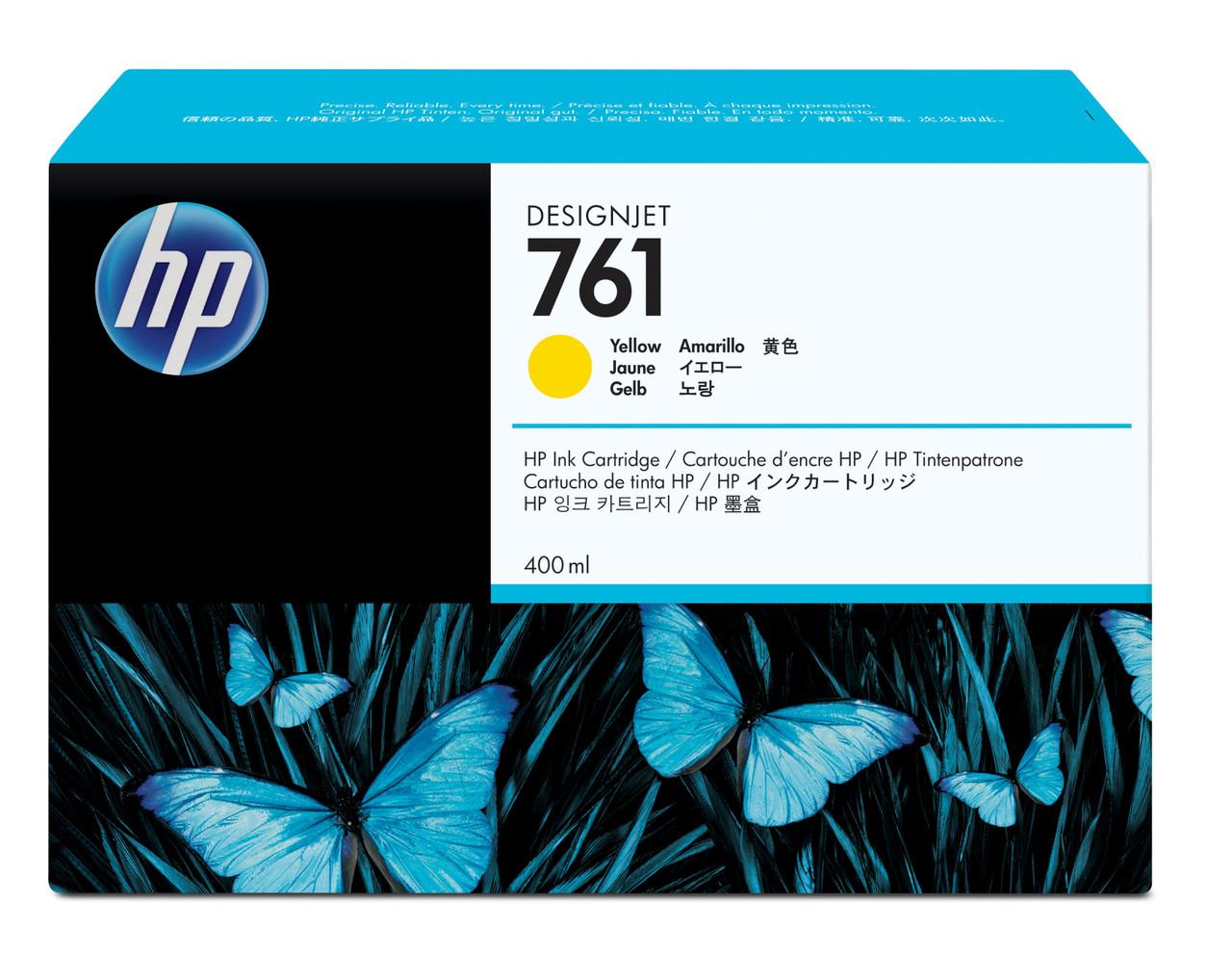 HP Original HP 761 Yellow Ink Cartridge (CM992A)