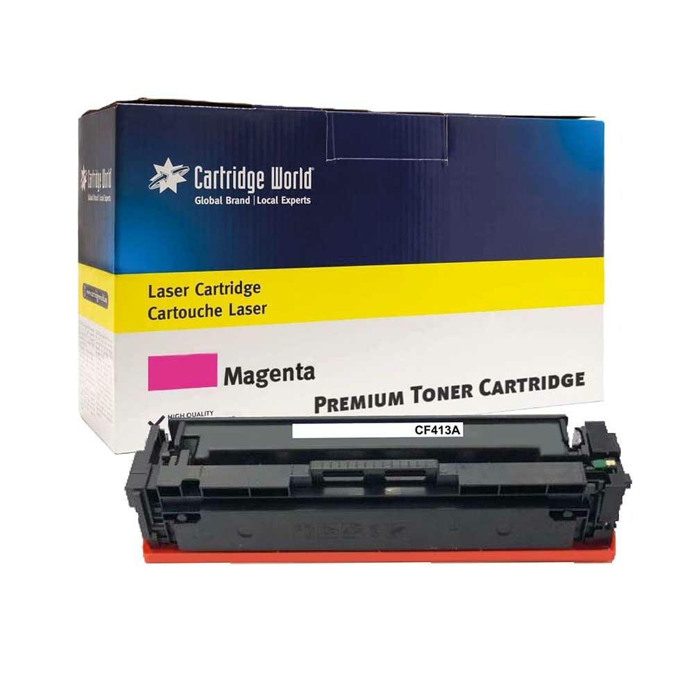 Cartridge World Compatible with HP 410A Magenta LaserJet Toner Cartridge CF413A