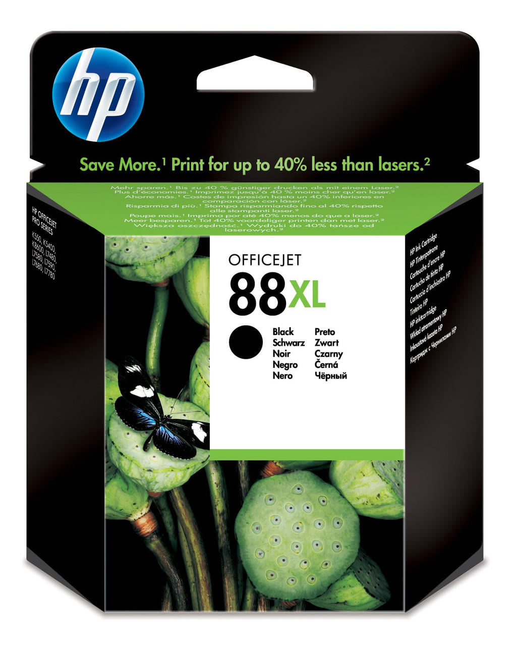 HP Original HP 88XL Black Ink Cartridge (C9396AE)
